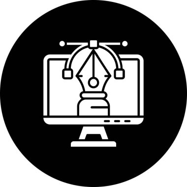 Web simgesi vektör illüstrasyonu