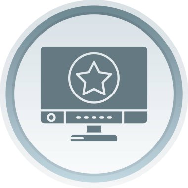 Web simgesi vektör illüstrasyonu