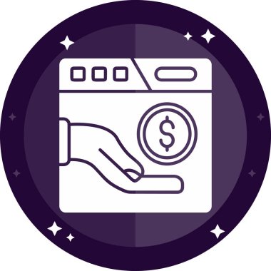 Çamaşır makinesinin vektör illüstrasyonu