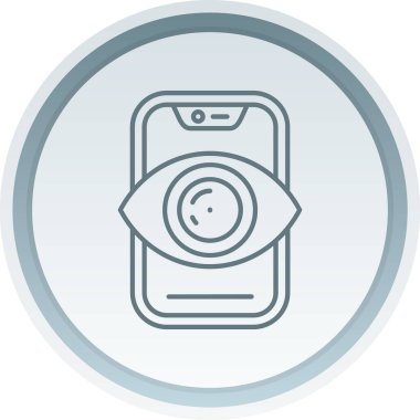 Eşsiz Telefon Vektör Satırı Simgesi