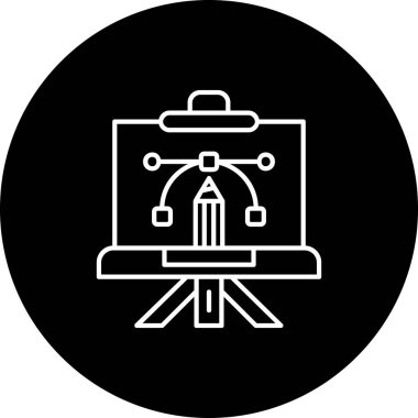 seo modern simgesinin vektör illüstrasyonu