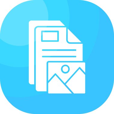 Dizin simgesinin vektör illüstrasyonu