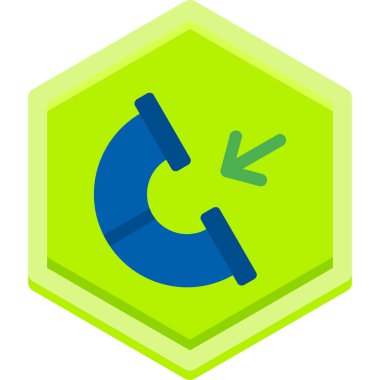 Veri merkezi. Web simgesi basit illüstrasyon