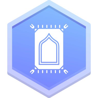 Elmas kristal ikon vektör illüstrasyonu