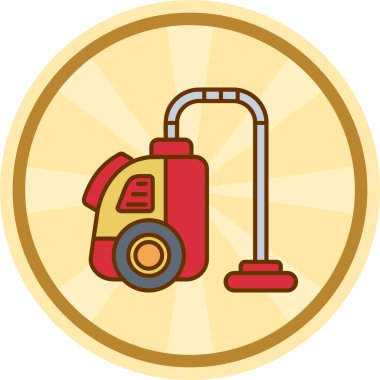 Bir yangın hortumu simgesinin vektör çizimi