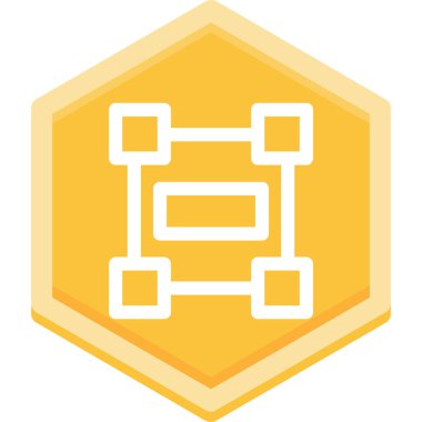 şebeke. Web simgesi basit illüstrasyon