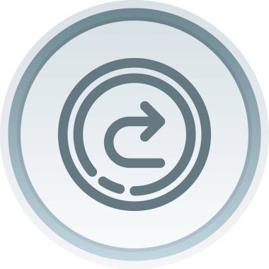 Modern simgenin vektör illüstrasyonu