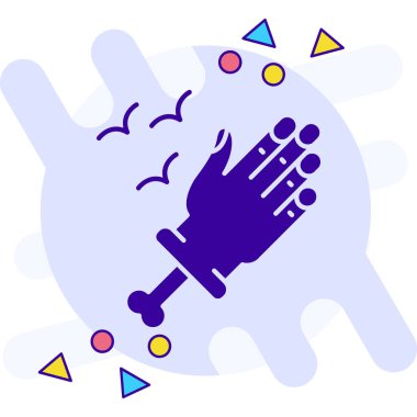 Dalış ikonu, basit illüstrasyon. dalış konsepti