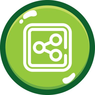 seo modern simgesinin vektör illüstrasyonu