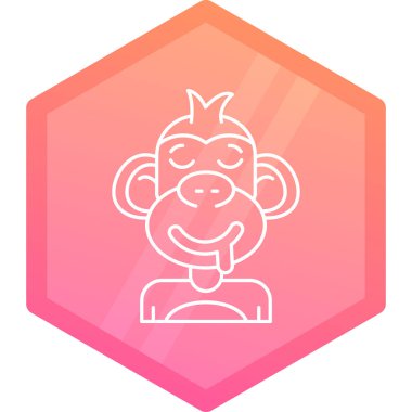 Bir simgenin vektör illüstrasyonu