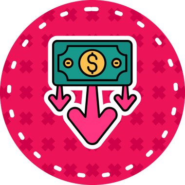 para simgesi vektör illüstrasyonu