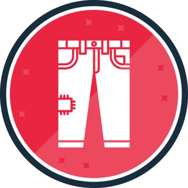 Modern bir simgenin vektör illüstrasyonu