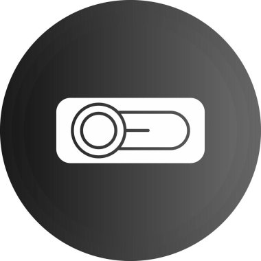 Modern b 'nin vektör illüstrasyonunda müziğin eksik simgesi