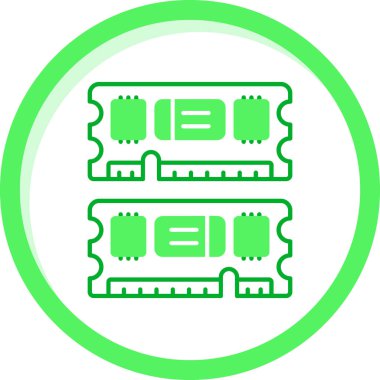 Kumarhane çipi ikonu. Web için kumarhane çipi vektör simgelerinin özet çizimi