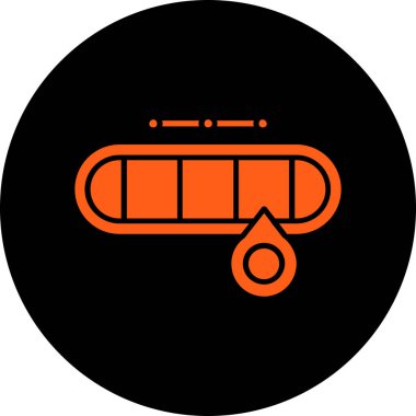 Araba motoru. Basit resimleme