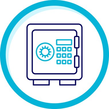 İşlemci. Web simgesi basit illüstrasyon