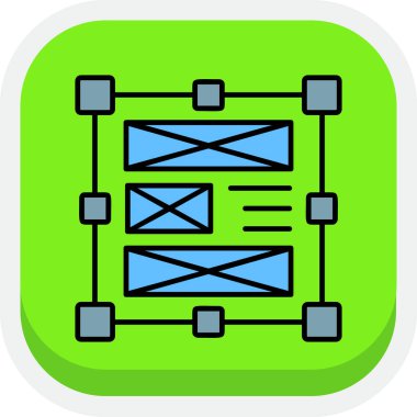 seo modern simgenin vektör tasarımı