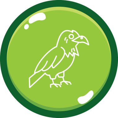 Çemberin içinde papağan