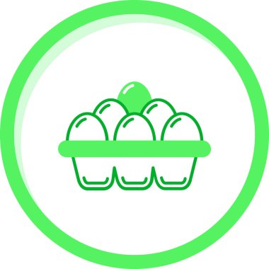 Paskalya yumurta kutsal kişilerin resmi, vektör çizim