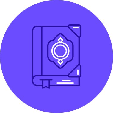 kitap simgesi, vektör illüstrasyonu