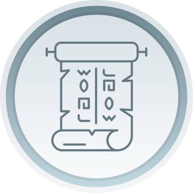 Bir test tübü simgesinin vektör çizimi