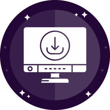 seo modern simgesinin vektör illüstrasyonu