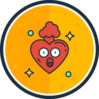 Vektör illüstrasyonu, simge ögesi arkaplanı