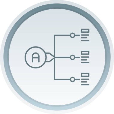 Modern b 'nin vektör illüstrasyonu eksik simgesi