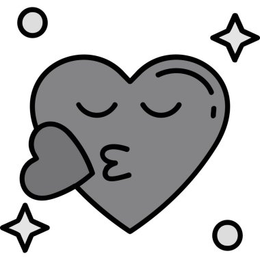 kalp aşk ikonu ana hatlarıyla