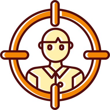 Maskeli bir adamın vektör çizimi