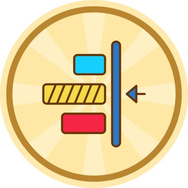 seo modern simgesinin vektör illüstrasyonu