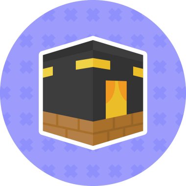 Vektör içinde güvenlik duvarı simgesi