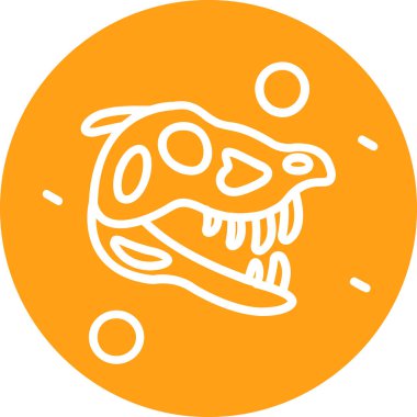 Şirin bir köpek simgesinin vektör çizimi