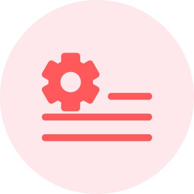 Teçhizat Web simgesi basit illüstrasyon