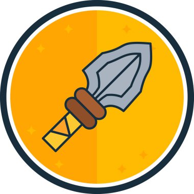 beysbol sopası simgesi, vektör illüstrasyonu