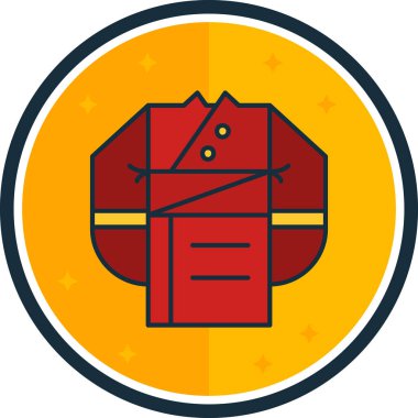 Teslimat. Web simgesi basit illüstrasyon