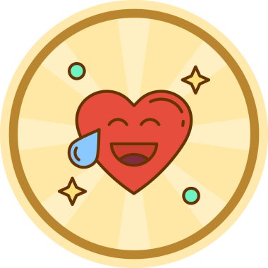 Mutlu Sevgililer günü simgesi