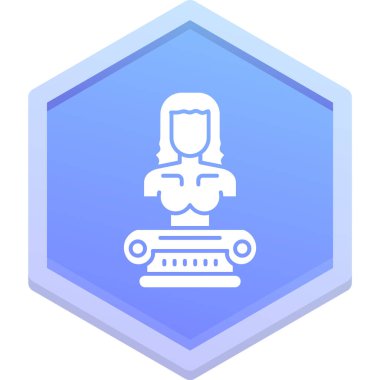 robotic arm vector icon design