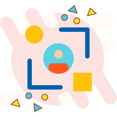 insanlar ve teknoloji kavramı, vektör illüstrasyonu