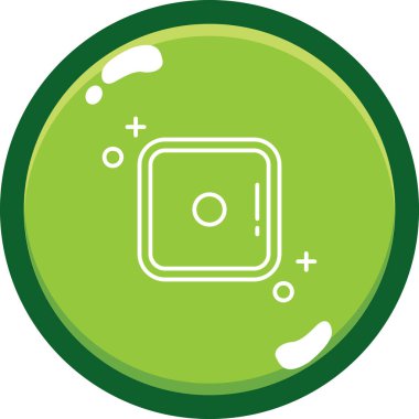 Modern simgenin vektör illüstrasyonu simge eksikliği