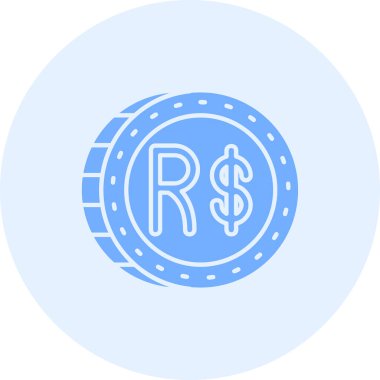 Dolar. Web simgesi basit illüstrasyon