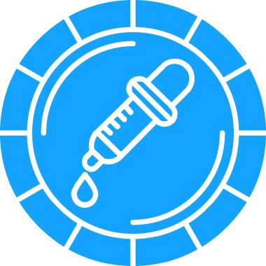 İzole edilmiş tek bir ampulün vektör çizimi