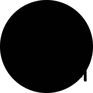 yuvarlak çerçeve, boş pankart