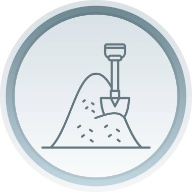 Modern simgenin vektör illüstrasyonu