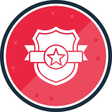 ABD rozet vektörü simgesi