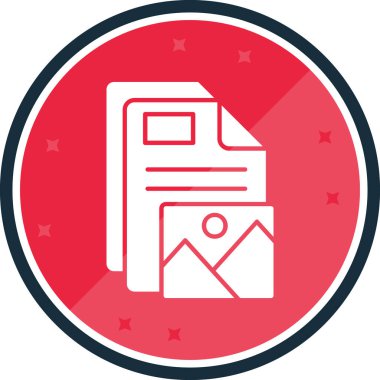 Yazıcı. Web simgesi basit illüstrasyon