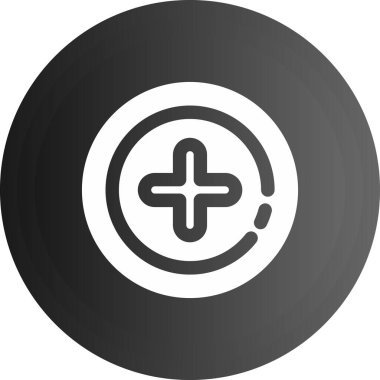 Modern b 'nin vektör illüstrasyonu simge çapraz