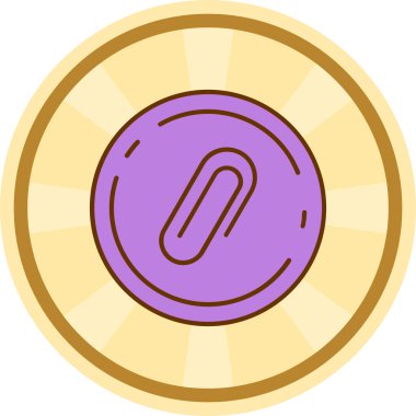 Sikke Simgesi vektör illüstrasyonu