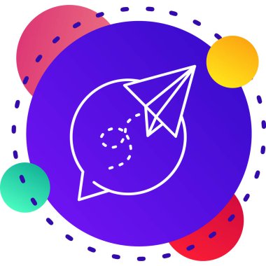 Kara Gezegen Dünya ve Güneş ikonu beyaz arka planda izole edilmiş. dünya konsepti. Soyut çember şekilleri. vektör illüstrasyonu