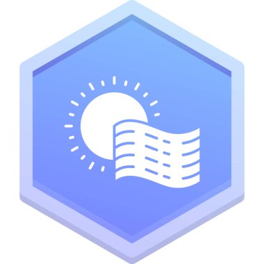 Modern bir simgenin vektör illüstrasyonu